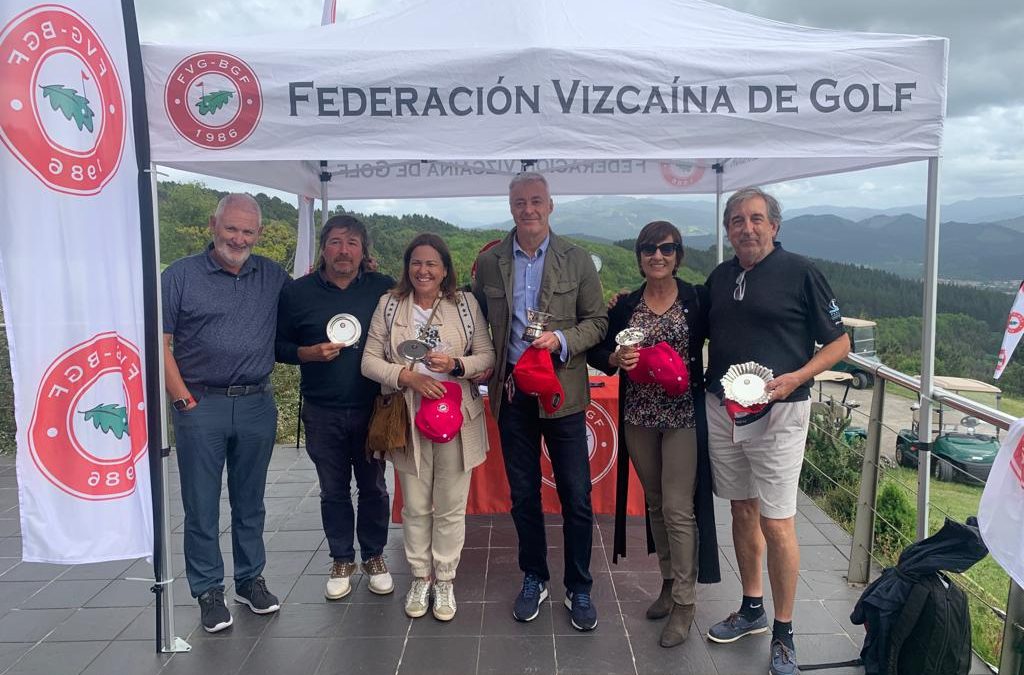 Mª Isabel Jimenez y Luis Alfonso Blanco Campeones de Bizkaia Senior