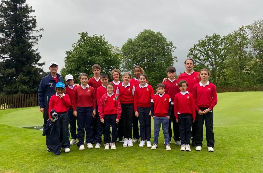 Sexta jornada de la Liga Interclubs Infantil celebrada en Larrabea Golf