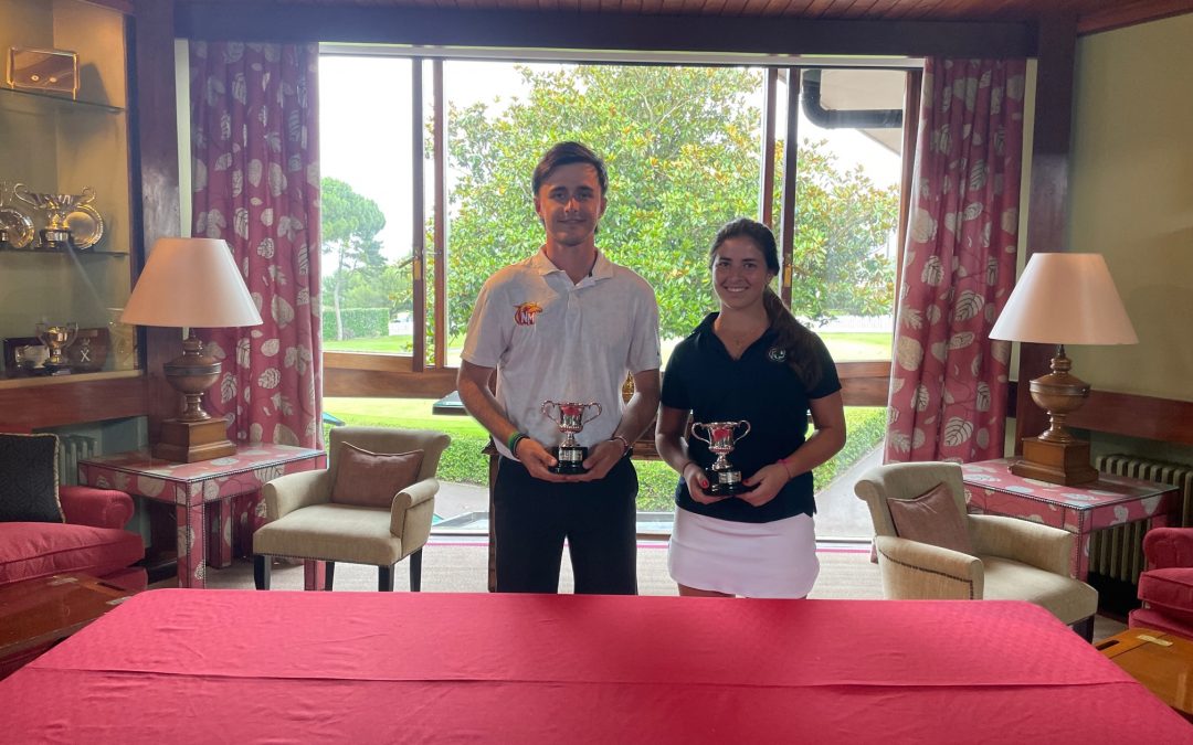 Fernanda Gorostiaga y Diego Prat Campeones de Neguri