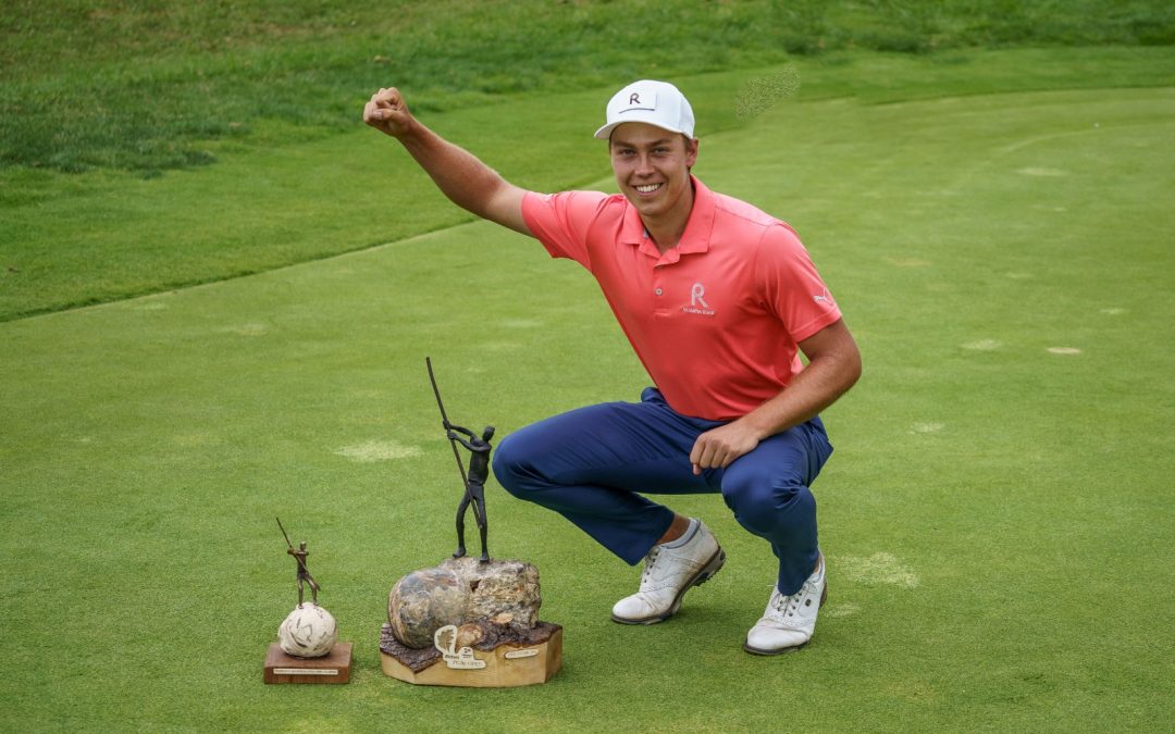 Borja Martín, con récord del campo incluido, se lleva el II Bizkaia PGAe Open
