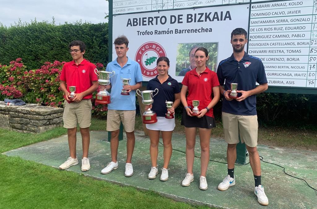 Fernanda Gorostiaga y Jorge Garcia de la Osada los mejores en el Campeonato de Bizkaia
