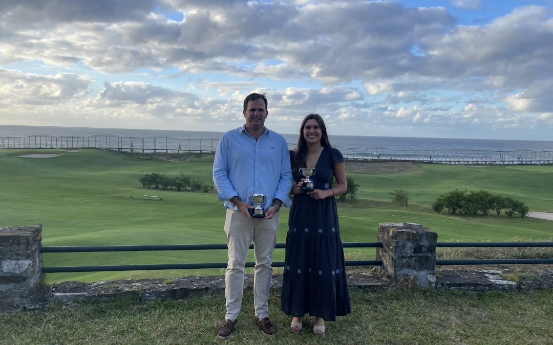Eduardo Larrañaga y María Ayestaran Campeones de Zarauz