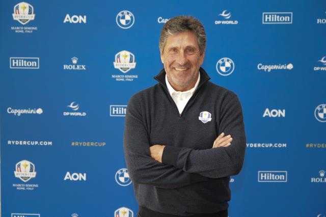 José María Olazábal, vicecapitán europeo en la Ryder Cup 2023