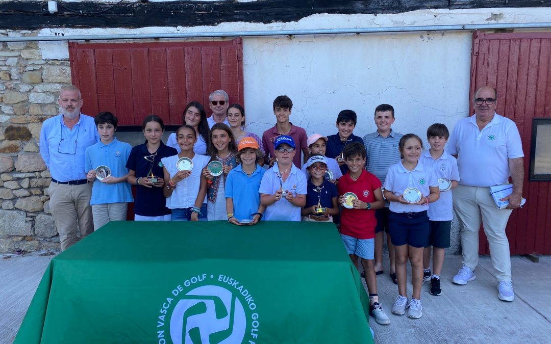 P.Basterra/M.Miranda(Infantil), L.Hernandez/M.DiazGuereñu(Alevín) y H.Granero/A.Iturmendi (Benjamin) los mejores en el Campeonato País Vasco Infantil
