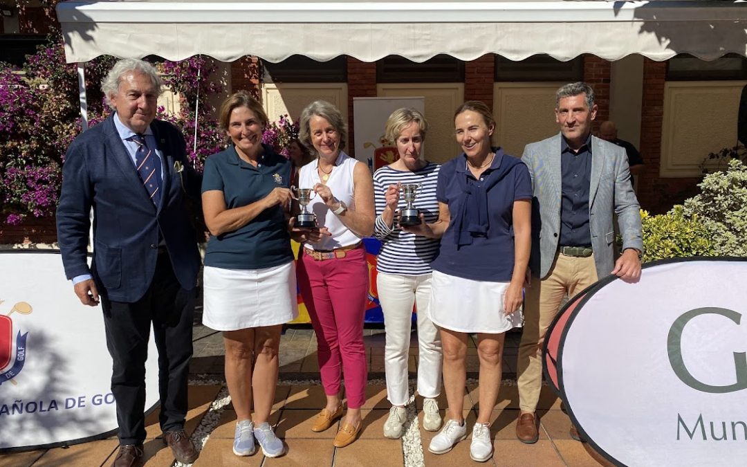 Lourdes Barbeito y Rafaela Obieta, subcampeonas de España Dobles Senior