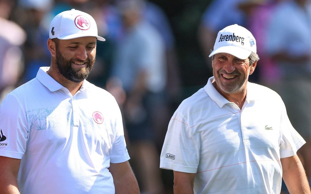 Olazabal y Rahm en el The Masters 2025