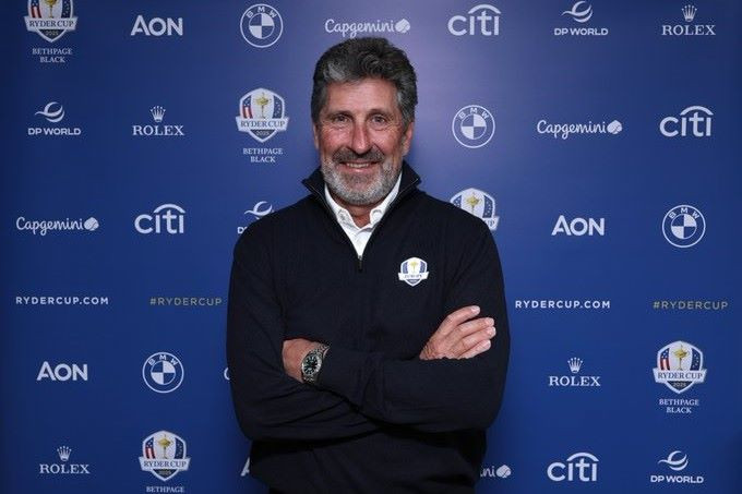 José María Olazábal, designado Vicecapitán del equipo europeo en la Ryder Cup 2025