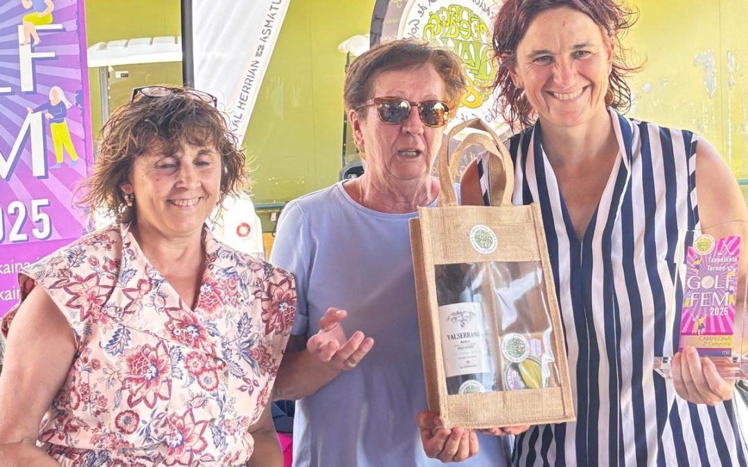 M. Vallejo, C. Llanos, N. Uria y T. Arana las mejores en Torneo Golf Fem de la FAG.