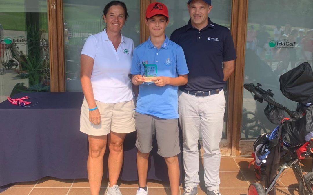 T.Bilbao/C.Suarez (Infantil), B.Rabadan/L.Etxeberria (alevín) y D.Etchart/L.Mosquera (Benjamin), Campeones de Izki Infantil