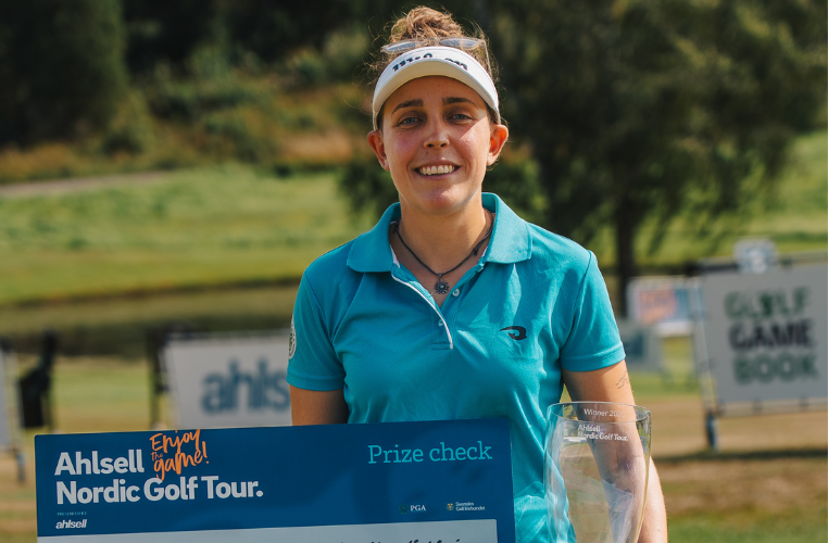 Victoria de Amaia Latorre en el Ahlsell Trophy del LET Access