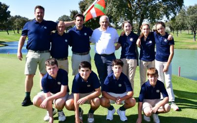 El equipo vasco octavo en el Campeonato de España de FFAA Infantil