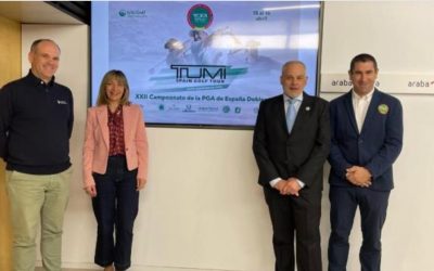Presentación en la Diputación Foral de Alava de la XXII edición del Campeonato PGA Dobles de España