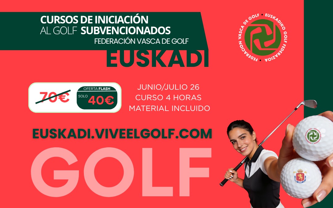 Tus amigos pueden empezar a jugar al golf por 40€… y tú puedes llevarte una bolsa
