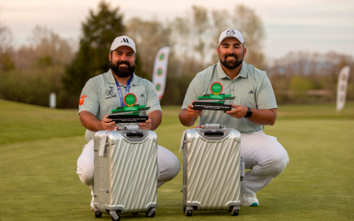 Mario Galiano y Asier Aguirre, nuevos campeones del Dobles PGA celebrado en Izki Golf