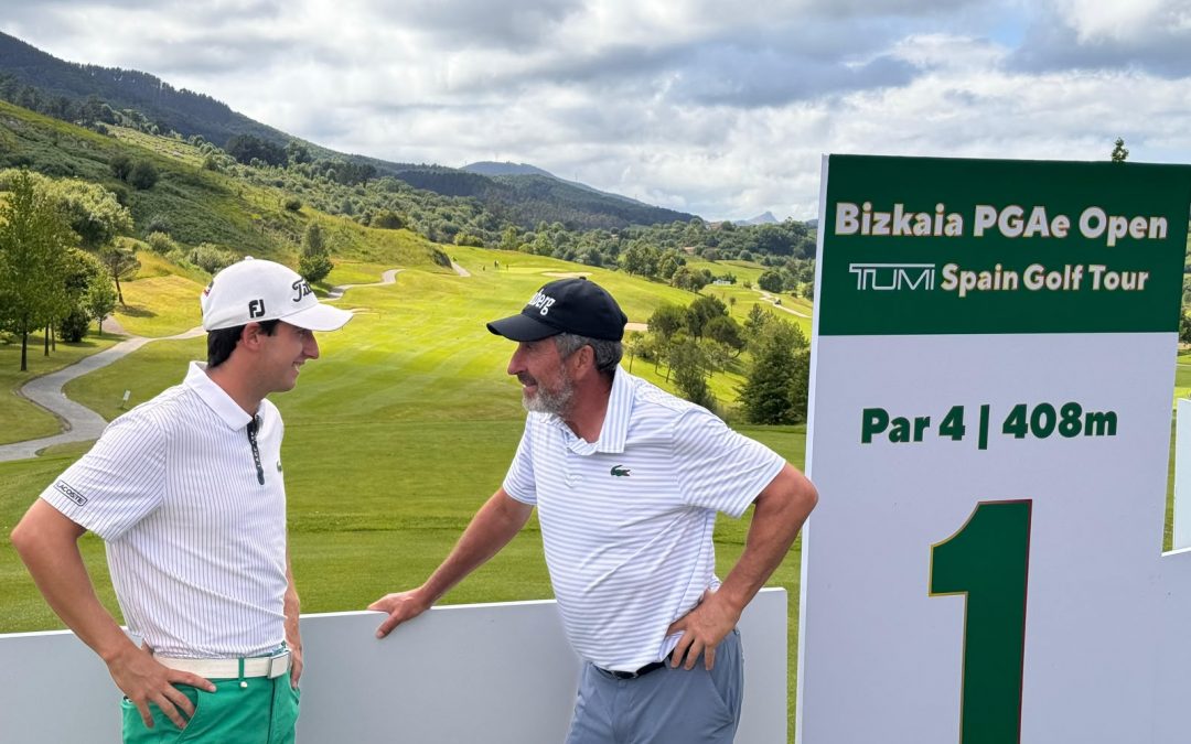 Olazábal lidera el Bizkaia PGAe Open en Meaztegi