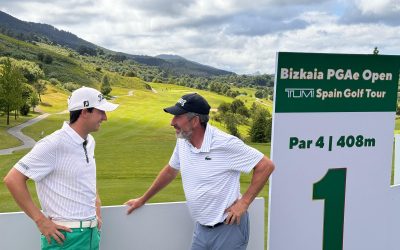Olazábal lidera el Bizkaia PGAe Open en Meaztegi