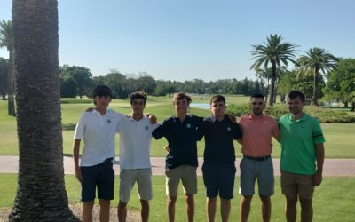 Ocho jugadores vascos competirán en el Campeonato de España Absoluto Masculino en el Real Club Sevilla Golf