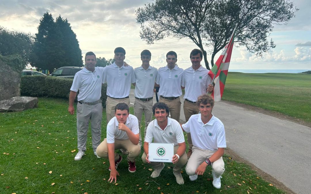 La Federación Vasca de Golf avanza al primer flight en el Campeonato de España de FFAA Absoluto Masculino