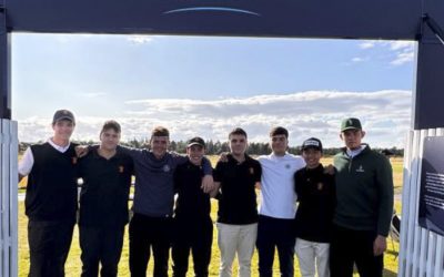 Javier Domingo presente en el Boys Amateur Championship.
