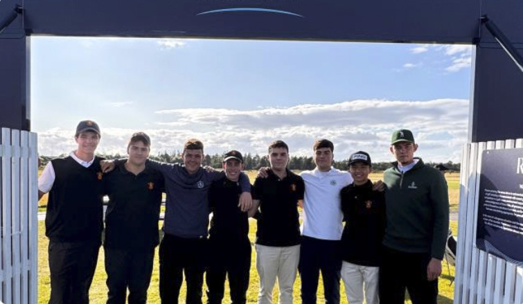 Javier Domingo presente en el Boys Amateur Championship.