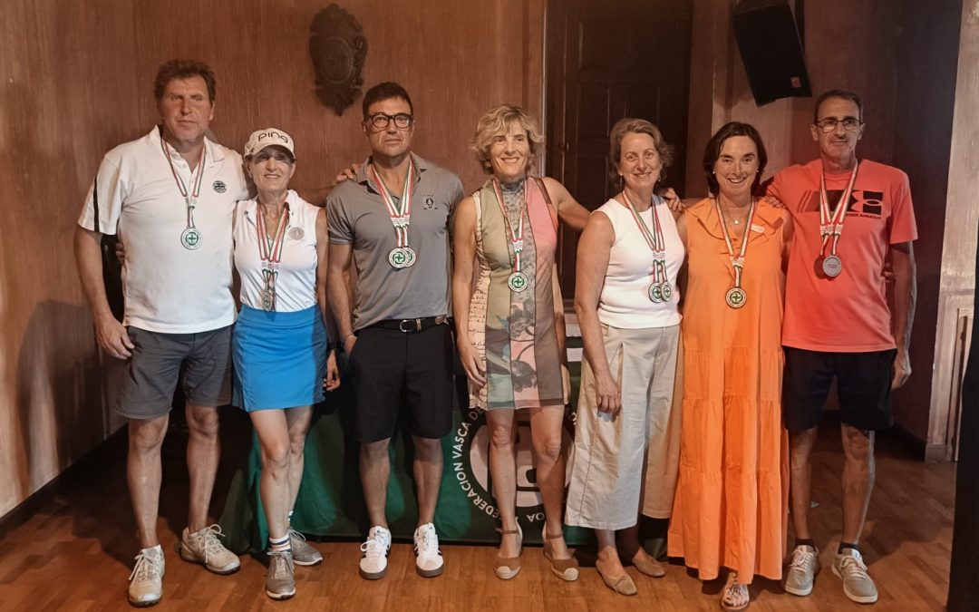 Carlos García y Rafaela Obieta se imponen en el Campeonato del País Vasco Senior