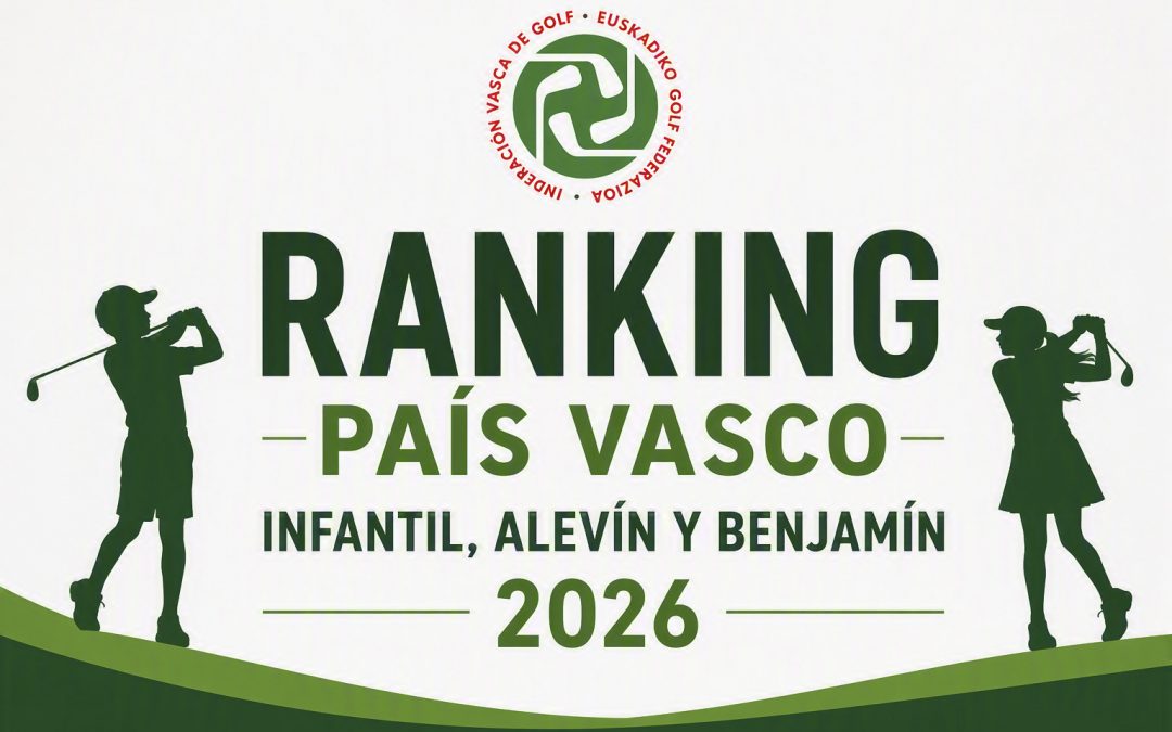 Lucas Etchart, Maialen Díaz de Guereñu, Borja Zuñiga, Nahia Gutierrez, Alan Altuna y Blanca Iraola, vencedores de los Rankings Infantil, Alevín y Benjamín 2026