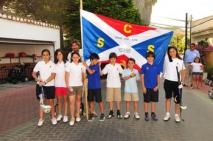 Jugadores del RGC San Sebastián, en el Cto. de España Infantil, Alevín y Benjamín Jugadores del RGC San Sebastián, en el Cto. de España Infantil, Alevín y Benjamín