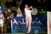 Pablo Larraz&aacute;bal 1&ordf; l&iacute;der del Andaluc&iacute;a Valderrama Masters