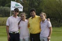 Casto y Laura G&oacute;mez, Txema y Sara Navarro