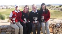 Ganadoras I Puntuable Nacional Femenino 2011