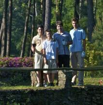 Gorospe, Otaegui, Matesanz y Larrea, Cto. Nacional Cadete