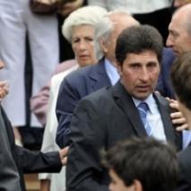 Olazábal funeral Seve Ballesteros Olazábal funeral Seve Ballesteros