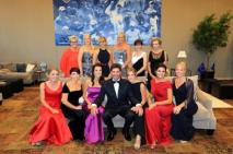 Olazábal con mujeres jugadores equipo europeo Olazábal con mujeres jugadores equipo europeo