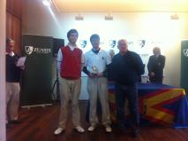 Javier Sainz, subcampeón de España Junior 2013